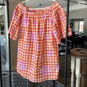 Corey Lynn Calter Anthropologie Shift Off the shoulder Dress